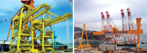 Cranes and Shipbuilding Products