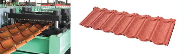 Roof Tile Forming Machine