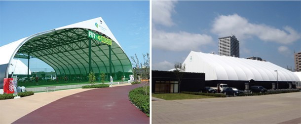 Fabric Building Structure