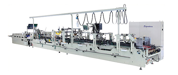 Automatic-folding-carton-gluers