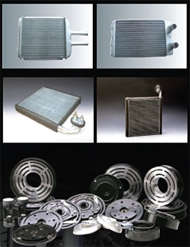 Automotive-heat-exchangers,-compressor-parts