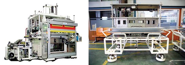 Vacuum-forming-machine