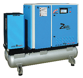 All-in-one-inverter-type-screw-compressor