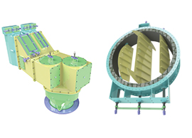 Waste-gas-valve-&-Castable-butterfly-louver-damper