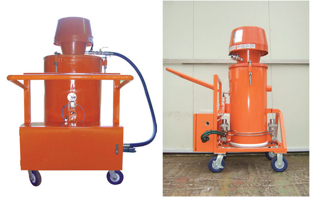 Compressed-air-vacuum-cleaner