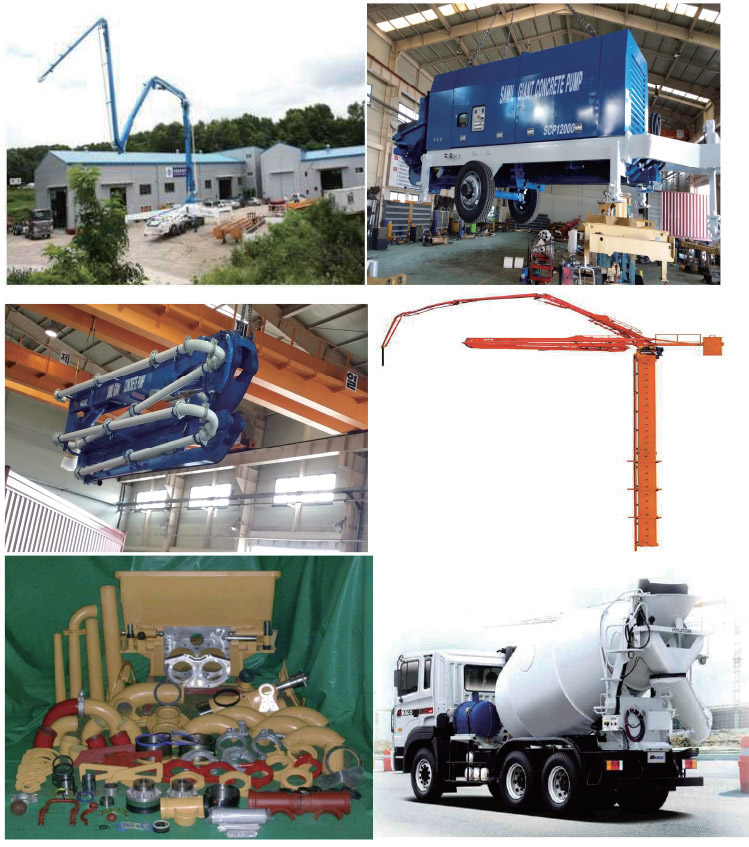 Construction Equipment for Concrete Movement and Pumping