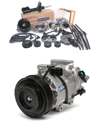 Automobile Air Conditioning System Parts