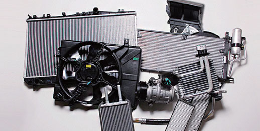 Automobile Air Conditioning System Parts