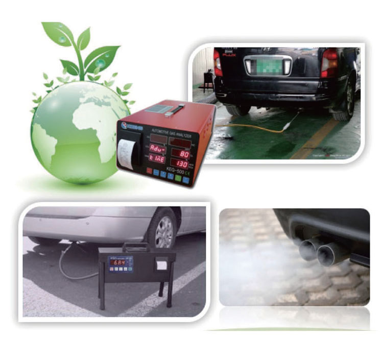 Automotive Gas Analyzer&Opacity Smoke Meter