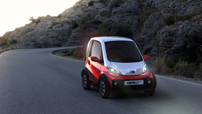 Two-seater Micro Electric Vehicle