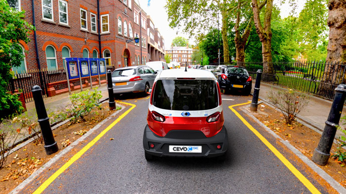 Two-seater Micro Electric Vehicle